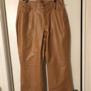 jessica london leather pants